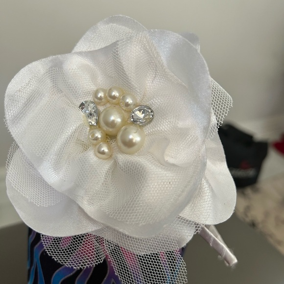 NWOT Set of 2 Handmade Satin lined headbands - Picture 3 of 4